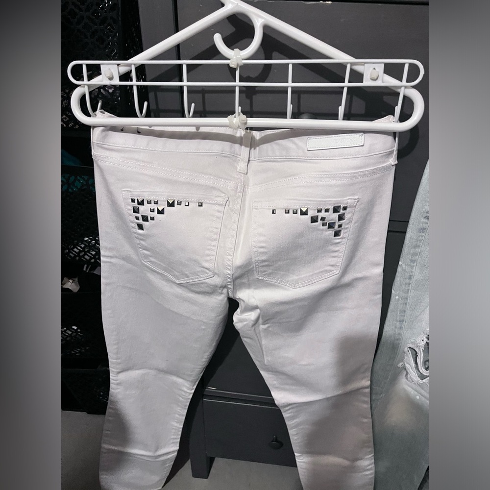 Express jeans white 8